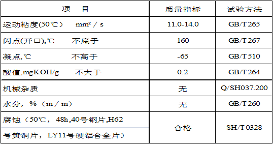 仪表 创圣合成精密仪表油 PAM-15